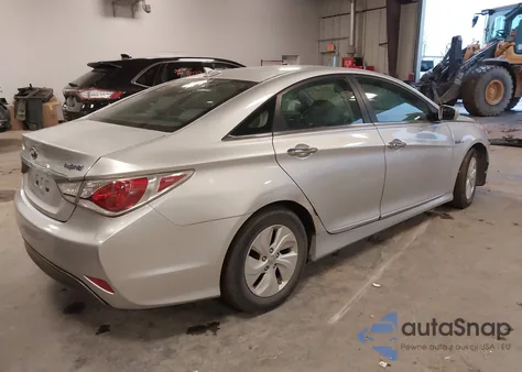 2013 Hyundai Sonata Hybrid z USA, uszkodzony, nr VIN KMHEC4A4XDA051068
